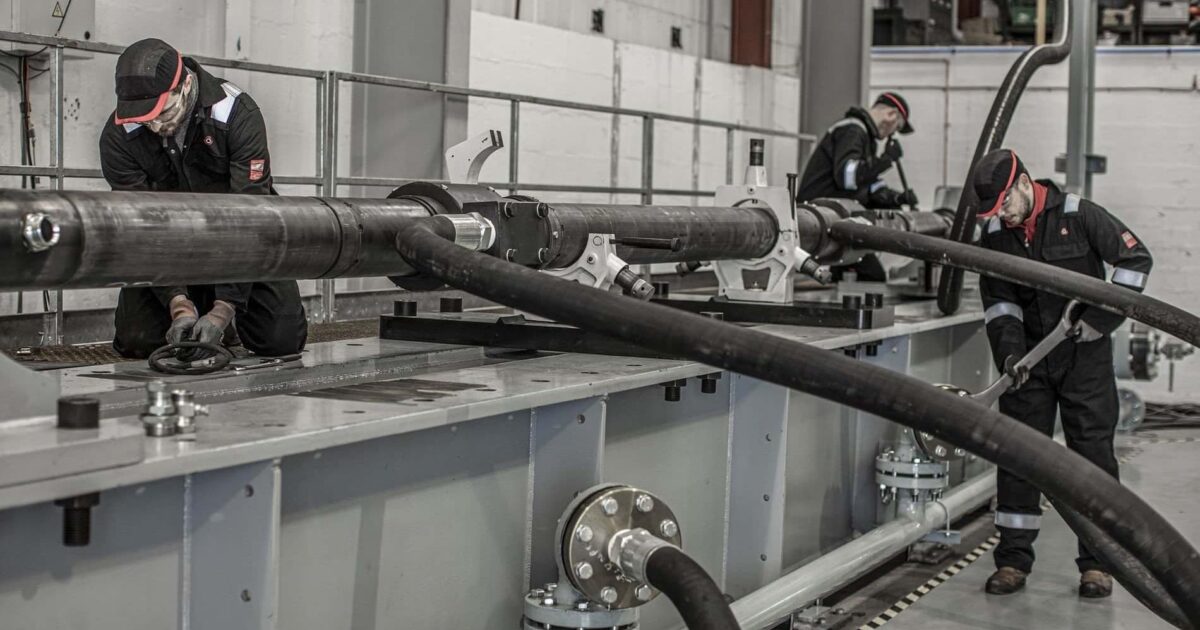 Horizontal Drilling Test Rig | HydroVolve Ltd