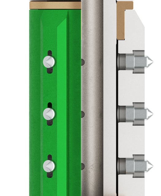 Fluted Non-rotating Sleeve